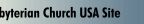 Presbyterian Church USA Site